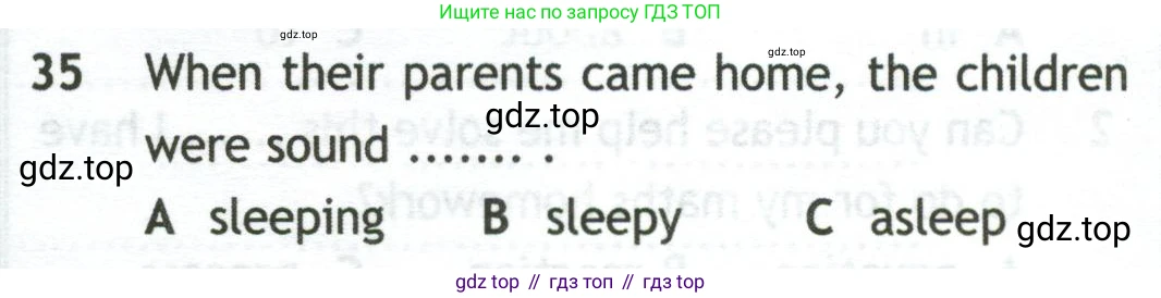 Английский язык (english), 10 класс контрольные задания (test booklet), авторы: Афанасьева Ольга Васильевна (Afanasyeva Olga), Дули Дженни (Dooley Jenny), Михеева Ирина Владимировна (Mikheeva Irina), Эванс Вирджиния (Evans Virginia), издательство Просвещение, Москва, 2019, красного цвета, страница 32, номер 35, Условие