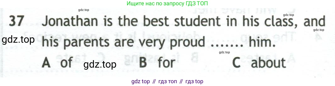 Английский язык (english), 10 класс контрольные задания (test booklet), авторы: Афанасьева Ольга Васильевна (Afanasyeva Olga), Дули Дженни (Dooley Jenny), Михеева Ирина Владимировна (Mikheeva Irina), Эванс Вирджиния (Evans Virginia), издательство Просвещение, Москва, 2019, красного цвета, страница 32, номер 37, Условие