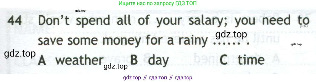 Английский язык (english), 10 класс контрольные задания (test booklet), авторы: Афанасьева Ольга Васильевна (Afanasyeva Olga), Дули Дженни (Dooley Jenny), Михеева Ирина Владимировна (Mikheeva Irina), Эванс Вирджиния (Evans Virginia), издательство Просвещение, Москва, 2019, красного цвета, страница 33, номер 44, Условие
