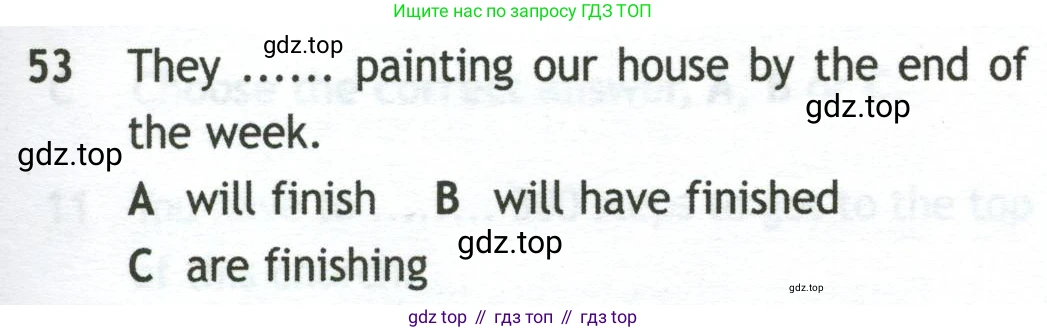 Английский язык (english), 10 класс контрольные задания (test booklet), авторы: Афанасьева Ольга Васильевна (Afanasyeva Olga), Дули Дженни (Dooley Jenny), Михеева Ирина Владимировна (Mikheeva Irina), Эванс Вирджиния (Evans Virginia), издательство Просвещение, Москва, 2019, красного цвета, страница 33, номер 53, Условие