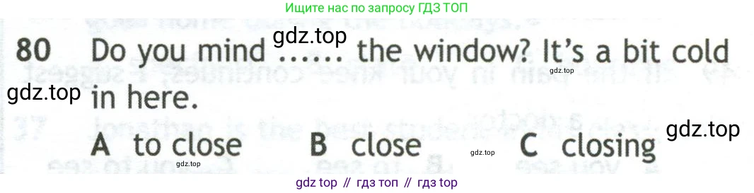 Английский язык (english), 10 класс контрольные задания (test booklet), авторы: Афанасьева Ольга Васильевна (Afanasyeva Olga), Дули Дженни (Dooley Jenny), Михеева Ирина Владимировна (Mikheeva Irina), Эванс Вирджиния (Evans Virginia), издательство Просвещение, Москва, 2019, красного цвета, страница 34, номер 80, Условие