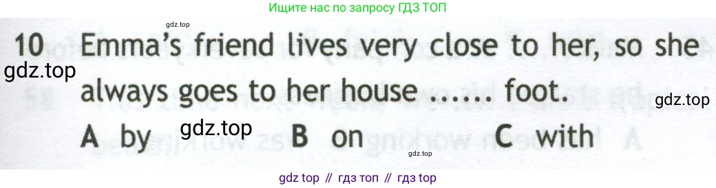 Английский язык (english), 10 класс контрольные задания (test booklet), авторы: Афанасьева Ольга Васильевна (Afanasyeva Olga), Дули Дженни (Dooley Jenny), Михеева Ирина Владимировна (Mikheeva Irina), Эванс Вирджиния (Evans Virginia), издательство Просвещение, Москва, 2019, красного цвета, страница 55, номер 10, Условие