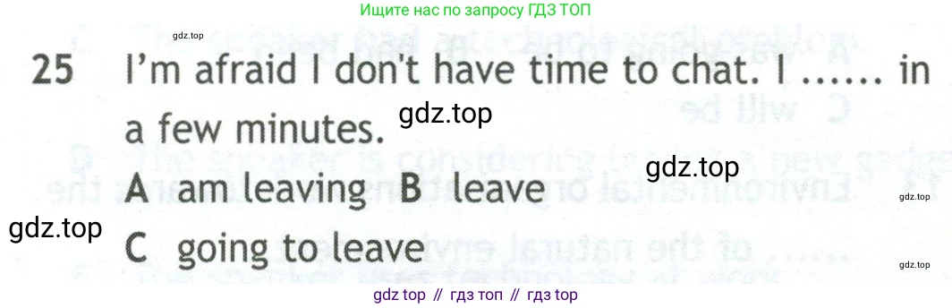 Английский язык (english), 10 класс контрольные задания (test booklet), авторы: Афанасьева Ольга Васильевна (Afanasyeva Olga), Дули Дженни (Dooley Jenny), Михеева Ирина Владимировна (Mikheeva Irina), Эванс Вирджиния (Evans Virginia), издательство Просвещение, Москва, 2019, красного цвета, страница 56, номер 25, Условие