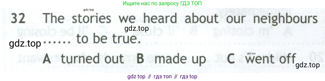 Английский язык (english), 10 класс контрольные задания (test booklet), авторы: Афанасьева Ольга Васильевна (Afanasyeva Olga), Дули Дженни (Dooley Jenny), Михеева Ирина Владимировна (Mikheeva Irina), Эванс Вирджиния (Evans Virginia), издательство Просвещение, Москва, 2019, красного цвета, страница 56, номер 32, Условие