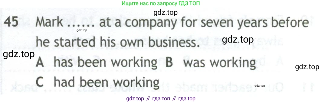 Английский язык (english), 10 класс контрольные задания (test booklet), авторы: Афанасьева Ольга Васильевна (Afanasyeva Olga), Дули Дженни (Dooley Jenny), Михеева Ирина Владимировна (Mikheeva Irina), Эванс Вирджиния (Evans Virginia), издательство Просвещение, Москва, 2019, красного цвета, страница 56, номер 45, Условие