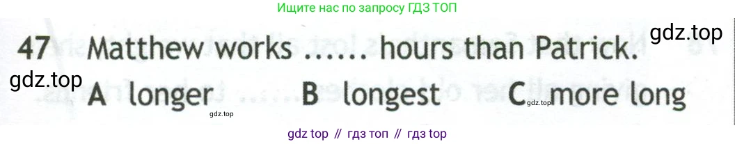 Английский язык (english), 10 класс контрольные задания (test booklet), авторы: Афанасьева Ольга Васильевна (Afanasyeva Olga), Дули Дженни (Dooley Jenny), Михеева Ирина Владимировна (Mikheeva Irina), Эванс Вирджиния (Evans Virginia), издательство Просвещение, Москва, 2019, красного цвета, страница 57, номер 47, Условие