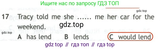 Английский язык (english), 10 класс контрольные задания (test booklet), авторы: Афанасьева Ольга Васильевна (Afanasyeva Olga), Дули Дженни (Dooley Jenny), Михеева Ирина Владимировна (Mikheeva Irina), Эванс Вирджиния (Evans Virginia), издательство Просвещение, Москва, 2019, красного цвета, страница 5, номер 17, Решение 2