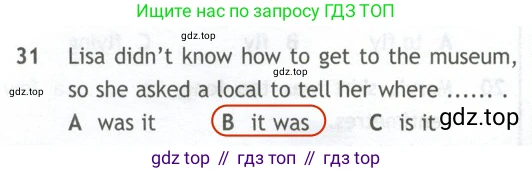 Английский язык (english), 10 класс контрольные задания (test booklet), авторы: Афанасьева Ольга Васильевна (Afanasyeva Olga), Дули Дженни (Dooley Jenny), Михеева Ирина Владимировна (Mikheeva Irina), Эванс Вирджиния (Evans Virginia), издательство Просвещение, Москва, 2019, красного цвета, страница 6, номер 31, Решение 2