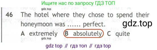 Английский язык (english), 10 класс контрольные задания (test booklet), авторы: Афанасьева Ольга Васильевна (Afanasyeva Olga), Дули Дженни (Dooley Jenny), Михеева Ирина Владимировна (Mikheeva Irina), Эванс Вирджиния (Evans Virginia), издательство Просвещение, Москва, 2019, красного цвета, страница 6, номер 46, Решение 2