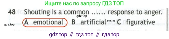Английский язык (english), 10 класс контрольные задания (test booklet), авторы: Афанасьева Ольга Васильевна (Afanasyeva Olga), Дули Дженни (Dooley Jenny), Михеева Ирина Владимировна (Mikheeva Irina), Эванс Вирджиния (Evans Virginia), издательство Просвещение, Москва, 2019, красного цвета, страница 7, номер 48, Решение 2