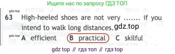 Английский язык (english), 10 класс контрольные задания (test booklet), авторы: Афанасьева Ольга Васильевна (Afanasyeva Olga), Дули Дженни (Dooley Jenny), Михеева Ирина Владимировна (Mikheeva Irina), Эванс Вирджиния (Evans Virginia), издательство Просвещение, Москва, 2019, красного цвета, страница 7, номер 63, Решение 2