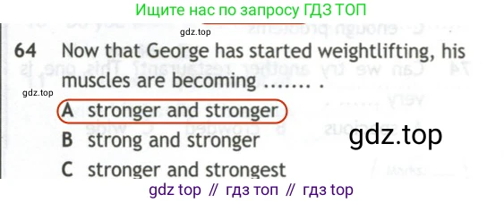 Английский язык (english), 10 класс контрольные задания (test booklet), авторы: Афанасьева Ольга Васильевна (Afanasyeva Olga), Дули Дженни (Dooley Jenny), Михеева Ирина Владимировна (Mikheeva Irina), Эванс Вирджиния (Evans Virginia), издательство Просвещение, Москва, 2019, красного цвета, страница 7, номер 64, Решение 2