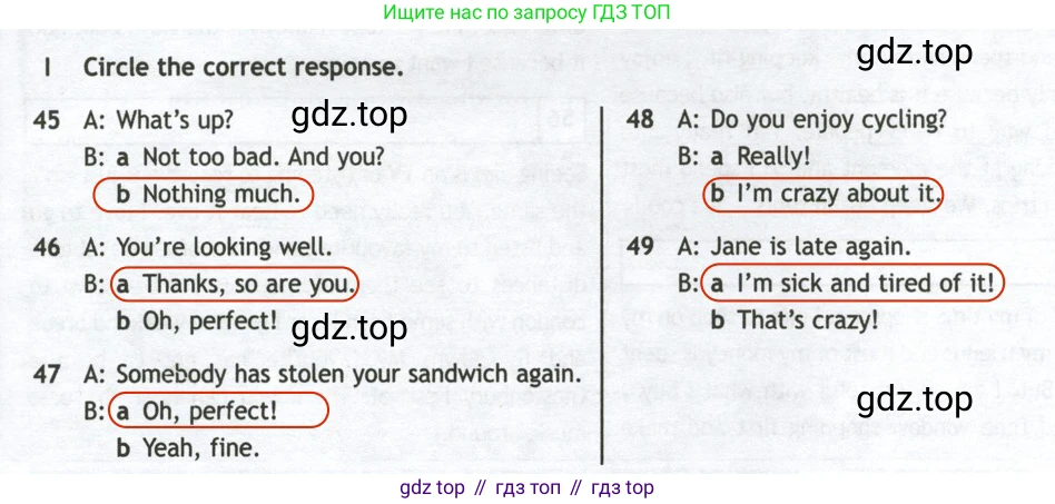 Английский язык (english), 10 класс контрольные задания (test booklet), авторы: Афанасьева Ольга Васильевна (Afanasyeva Olga), Дули Дженни (Dooley Jenny), Михеева Ирина Владимировна (Mikheeva Irina), Эванс Вирджиния (Evans Virginia), издательство Просвещение, Москва, 2019, красного цвета, страница 11, номер I, Решение 2