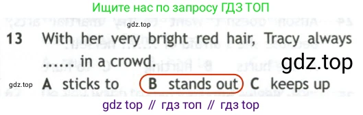 Английский язык (english), 10 класс контрольные задания (test booklet), авторы: Афанасьева Ольга Васильевна (Afanasyeva Olga), Дули Дженни (Dooley Jenny), Михеева Ирина Владимировна (Mikheeva Irina), Эванс Вирджиния (Evans Virginia), издательство Просвещение, Москва, 2019, красного цвета, страница 31, номер 13, Решение 2