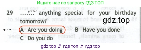 Английский язык (english), 10 класс контрольные задания (test booklet), авторы: Афанасьева Ольга Васильевна (Afanasyeva Olga), Дули Дженни (Dooley Jenny), Михеева Ирина Владимировна (Mikheeva Irina), Эванс Вирджиния (Evans Virginia), издательство Просвещение, Москва, 2019, красного цвета, страница 32, номер 29, Решение 2