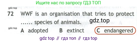 Английский язык (english), 10 класс контрольные задания (test booklet), авторы: Афанасьева Ольга Васильевна (Afanasyeva Olga), Дули Дженни (Dooley Jenny), Михеева Ирина Владимировна (Mikheeva Irina), Эванс Вирджиния (Evans Virginia), издательство Просвещение, Москва, 2019, красного цвета, страница 34, номер 72, Решение 2