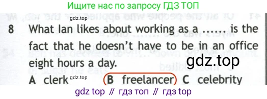 Английский язык (english), 10 класс контрольные задания (test booklet), авторы: Афанасьева Ольга Васильевна (Afanasyeva Olga), Дули Дженни (Dooley Jenny), Михеева Ирина Владимировна (Mikheeva Irina), Эванс Вирджиния (Evans Virginia), издательство Просвещение, Москва, 2019, красного цвета, страница 31, номер 8, Решение 2