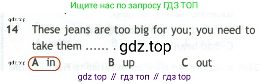Английский язык (english), 10 класс контрольные задания (test booklet), авторы: Афанасьева Ольга Васильевна (Afanasyeva Olga), Дули Дженни (Dooley Jenny), Михеева Ирина Владимировна (Mikheeva Irina), Эванс Вирджиния (Evans Virginia), издательство Просвещение, Москва, 2019, красного цвета, страница 55, номер 14, Решение 2