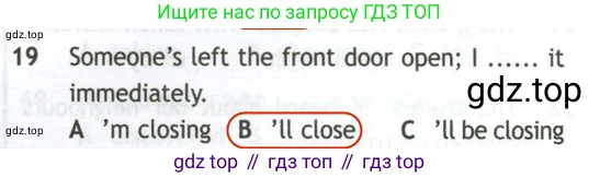 Английский язык (english), 10 класс контрольные задания (test booklet), авторы: Афанасьева Ольга Васильевна (Afanasyeva Olga), Дули Дженни (Dooley Jenny), Михеева Ирина Владимировна (Mikheeva Irina), Эванс Вирджиния (Evans Virginia), издательство Просвещение, Москва, 2019, красного цвета, страница 55, номер 19, Решение 2
