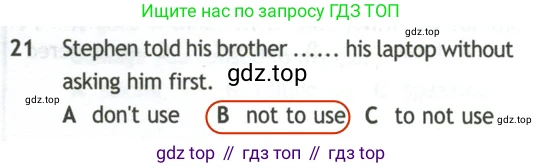 Английский язык (english), 10 класс контрольные задания (test booklet), авторы: Афанасьева Ольга Васильевна (Afanasyeva Olga), Дули Дженни (Dooley Jenny), Михеева Ирина Владимировна (Mikheeva Irina), Эванс Вирджиния (Evans Virginia), издательство Просвещение, Москва, 2019, красного цвета, страница 55, номер 21, Решение 2