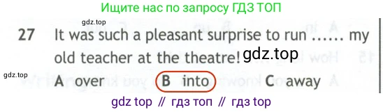 Английский язык (english), 10 класс контрольные задания (test booklet), авторы: Афанасьева Ольга Васильевна (Afanasyeva Olga), Дули Дженни (Dooley Jenny), Михеева Ирина Владимировна (Mikheeva Irina), Эванс Вирджиния (Evans Virginia), издательство Просвещение, Москва, 2019, красного цвета, страница 56, номер 27, Решение 2