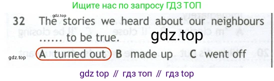 Английский язык (english), 10 класс контрольные задания (test booklet), авторы: Афанасьева Ольга Васильевна (Afanasyeva Olga), Дули Дженни (Dooley Jenny), Михеева Ирина Владимировна (Mikheeva Irina), Эванс Вирджиния (Evans Virginia), издательство Просвещение, Москва, 2019, красного цвета, страница 56, номер 32, Решение 2