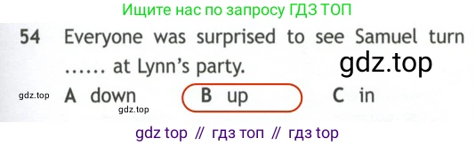 Английский язык (english), 10 класс контрольные задания (test booklet), авторы: Афанасьева Ольга Васильевна (Afanasyeva Olga), Дули Дженни (Dooley Jenny), Михеева Ирина Владимировна (Mikheeva Irina), Эванс Вирджиния (Evans Virginia), издательство Просвещение, Москва, 2019, красного цвета, страница 57, номер 54, Решение 2
