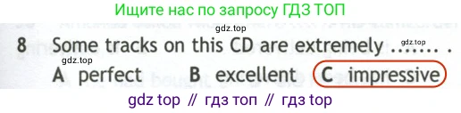Английский язык (english), 10 класс контрольные задания (test booklet), авторы: Афанасьева Ольга Васильевна (Afanasyeva Olga), Дули Дженни (Dooley Jenny), Михеева Ирина Владимировна (Mikheeva Irina), Эванс Вирджиния (Evans Virginia), издательство Просвещение, Москва, 2019, красного цвета, страница 55, номер 8, Решение 2