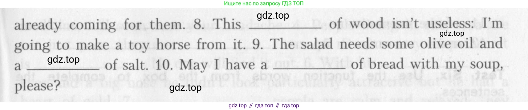 ГДЗ Английский язык (english), 10 класс контрольные задания (assessment tasks), авторы: Афанасьева Ольга Васильевна (Afanasyeva Olga), Михеева Ирина Владимировна (Mikheeva Irina), издательство Просвещение, Москва, 2016, оранжевого цвета, страница 10, Условие (продолжение 2)