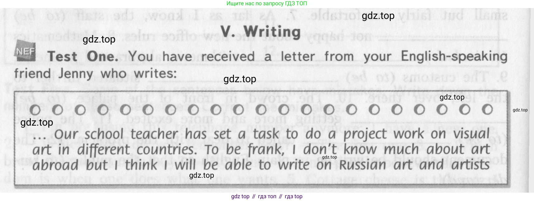 ГДЗ Английский язык (english), 10 класс контрольные задания (assessment tasks), авторы: Афанасьева Ольга Васильевна (Afanasyeva Olga), Михеева Ирина Владимировна (Mikheeva Irina), издательство Просвещение, Москва, 2016, оранжевого цвета, страница 18, Условие