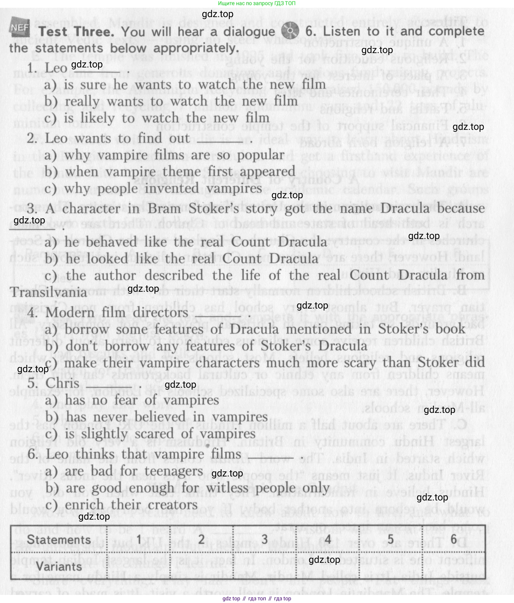 ГДЗ Английский язык (english), 10 класс контрольные задания (assessment tasks), авторы: Афанасьева Ольга Васильевна (Afanasyeva Olga), Михеева Ирина Владимировна (Mikheeva Irina), издательство Просвещение, Москва, 2016, оранжевого цвета, страница 21, Условие