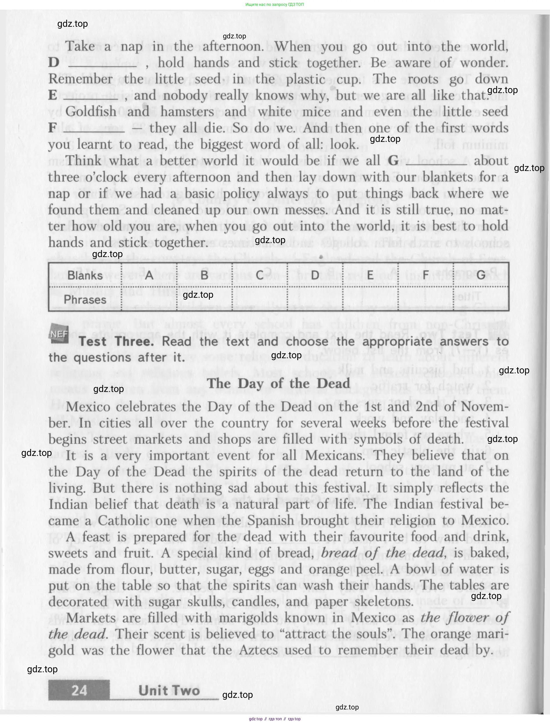 Английский язык (english), 10 класс контрольные задания (assessment tasks), авторы: Афанасьева Ольга Васильевна (Afanasyeva Olga), Михеева Ирина Владимировна (Mikheeva Irina), издательство Просвещение, Москва, 2016, оранжевого цвета, страница 24