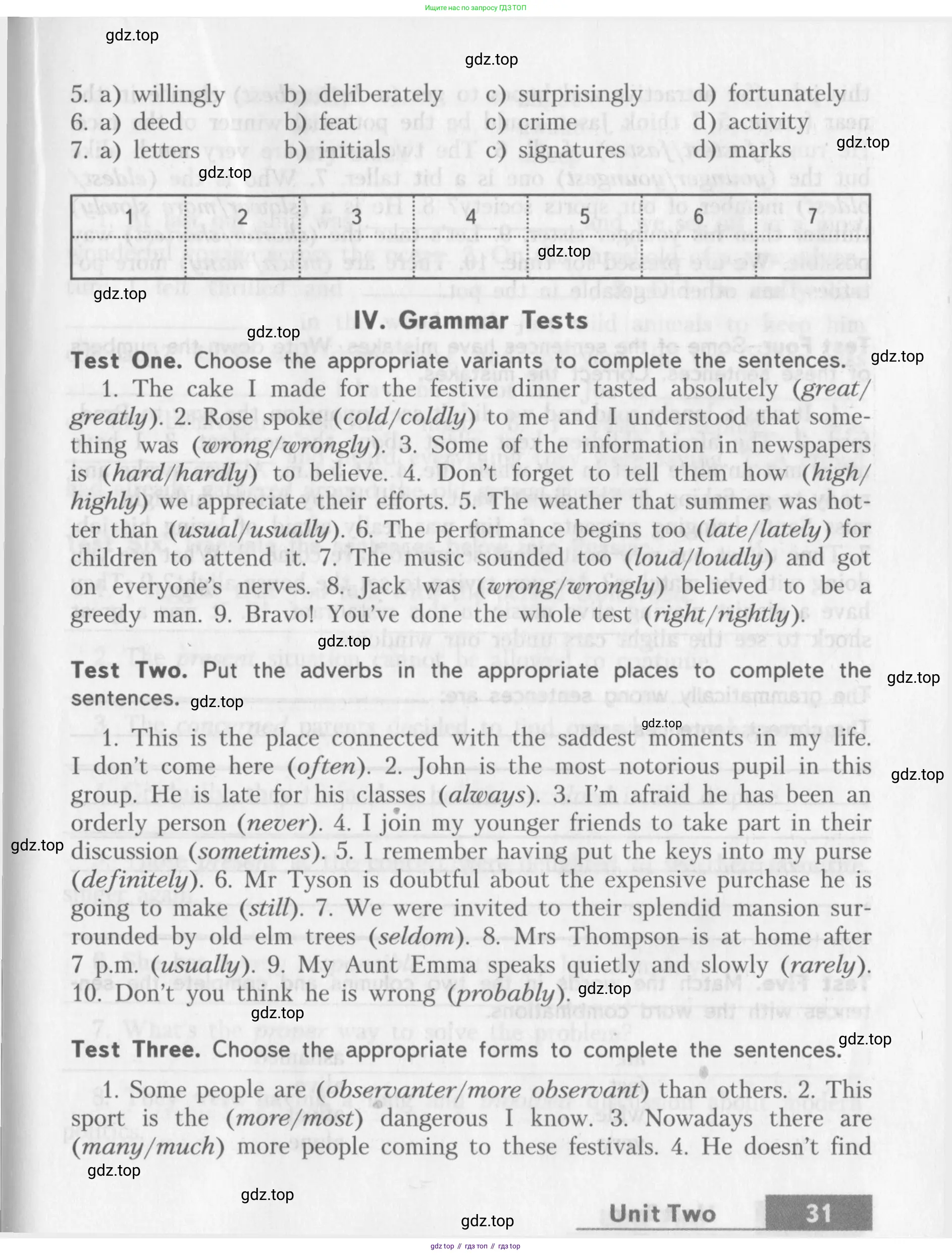 Английский язык (english), 10 класс контрольные задания (assessment tasks), авторы: Афанасьева Ольга Васильевна (Afanasyeva Olga), Михеева Ирина Владимировна (Mikheeva Irina), издательство Просвещение, Москва, 2016, оранжевого цвета, страница 31