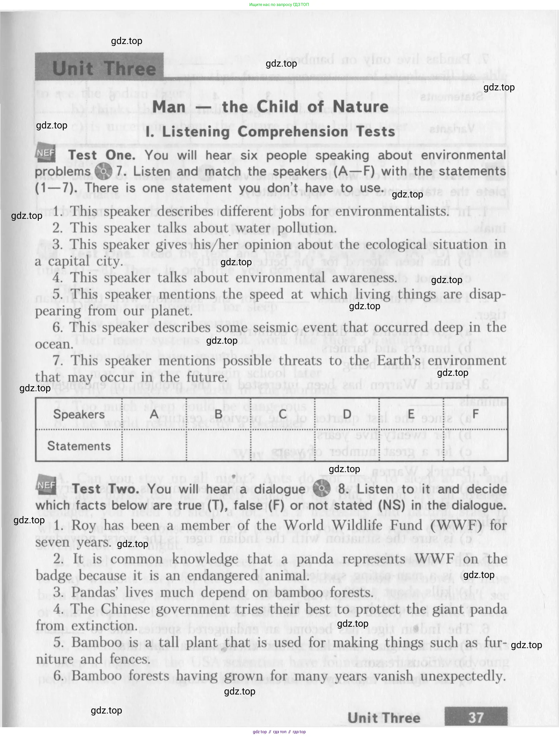 Английский язык (english), 10 класс контрольные задания (assessment tasks), авторы: Афанасьева Ольга Васильевна (Afanasyeva Olga), Михеева Ирина Владимировна (Mikheeva Irina), издательство Просвещение, Москва, 2016, оранжевого цвета, страница 37