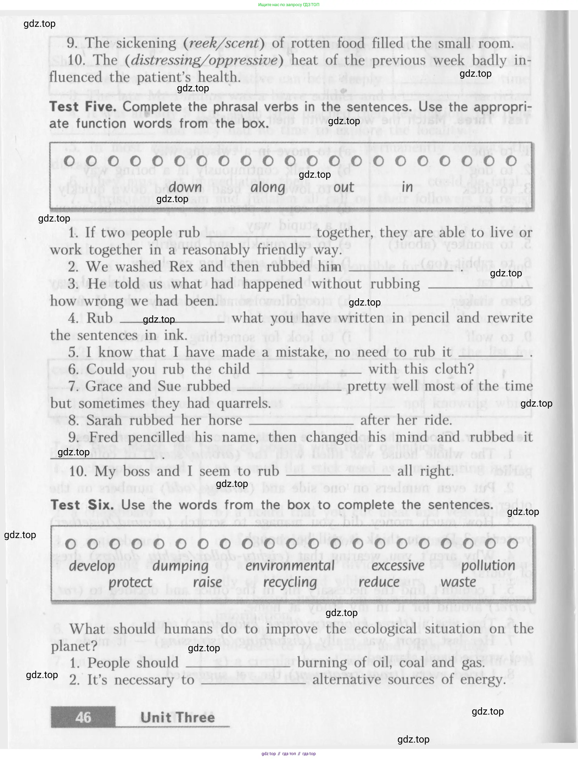 Английский язык (english), 10 класс контрольные задания (assessment tasks), авторы: Афанасьева Ольга Васильевна (Afanasyeva Olga), Михеева Ирина Владимировна (Mikheeva Irina), издательство Просвещение, Москва, 2016, оранжевого цвета, страница 46