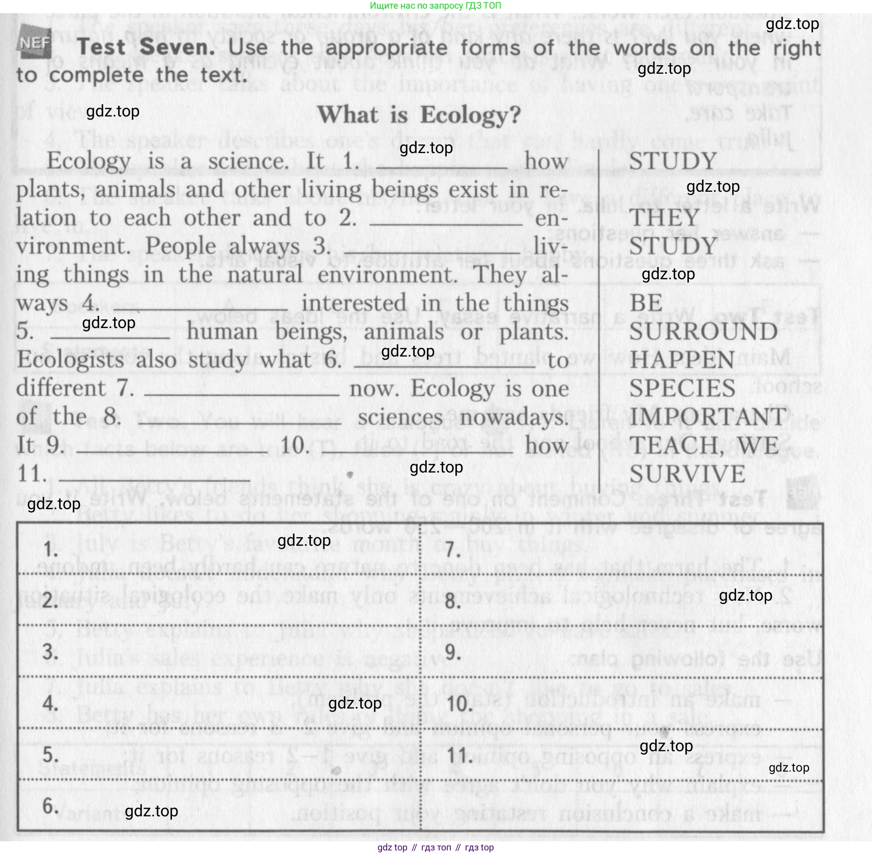 ГДЗ Английский язык (english), 10 класс контрольные задания (assessment tasks), авторы: Афанасьева Ольга Васильевна (Afanasyeva Olga), Михеева Ирина Владимировна (Mikheeva Irina), издательство Просвещение, Москва, 2016, оранжевого цвета, страница 53, Условие