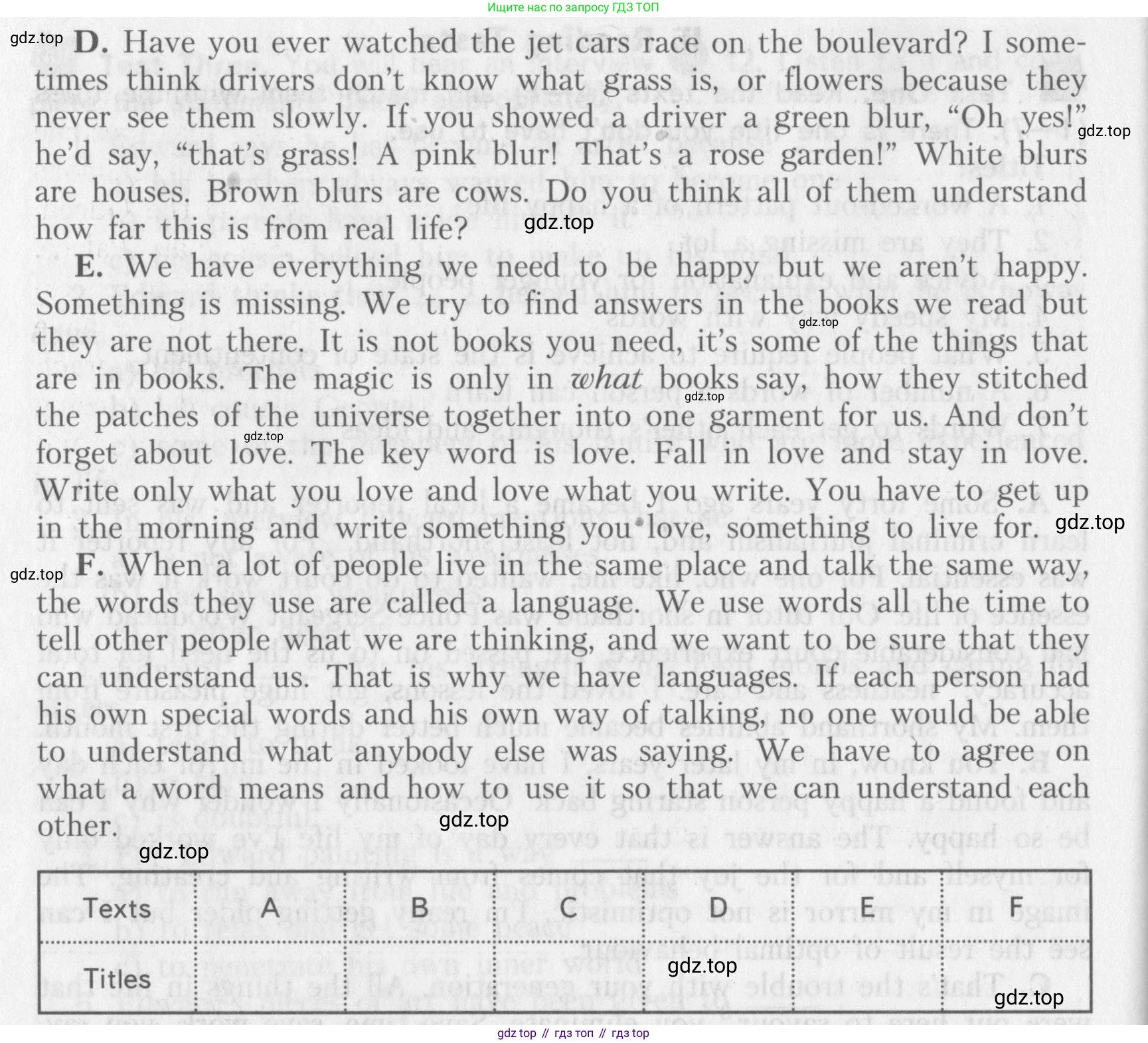 ГДЗ Английский язык (english), 10 класс контрольные задания (assessment tasks), авторы: Афанасьева Ольга Васильевна (Afanasyeva Olga), Михеева Ирина Владимировна (Mikheeva Irina), издательство Просвещение, Москва, 2016, оранжевого цвета, страница 57, Условие (продолжение 2)