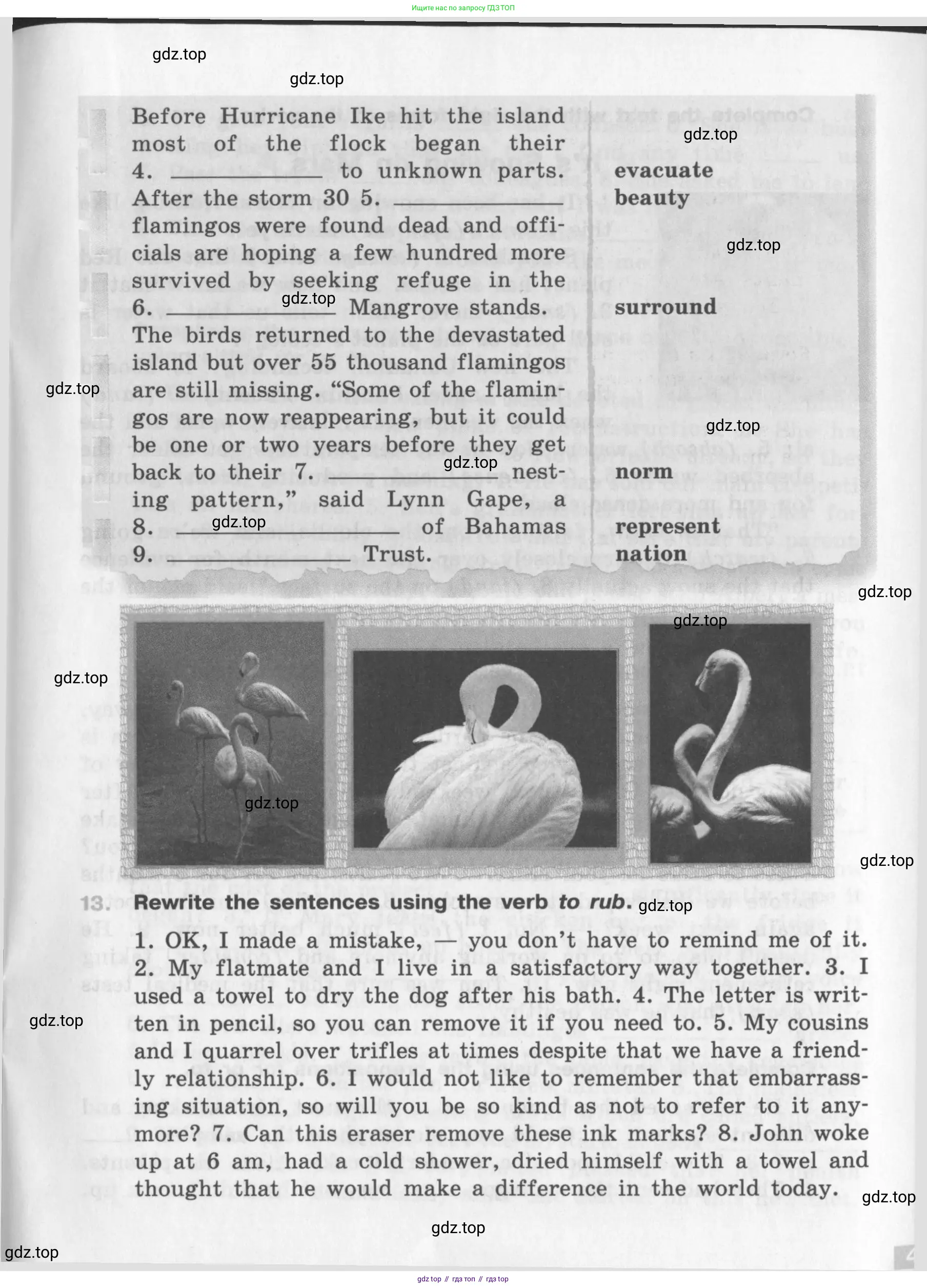 Английский язык (english), 10 класс рабочая тетрадь (activity book), авторы: Афанасьева Ольга Васильевна (Afanasyeva Olga), Михеева Ирина Владимировна (Mikheeva Irina), Петрова Наталья Юрьевна, Мичугина Светлана Викторовна, издательство Просвещение, Москва, 2014, оранжевого цвета, страница 47