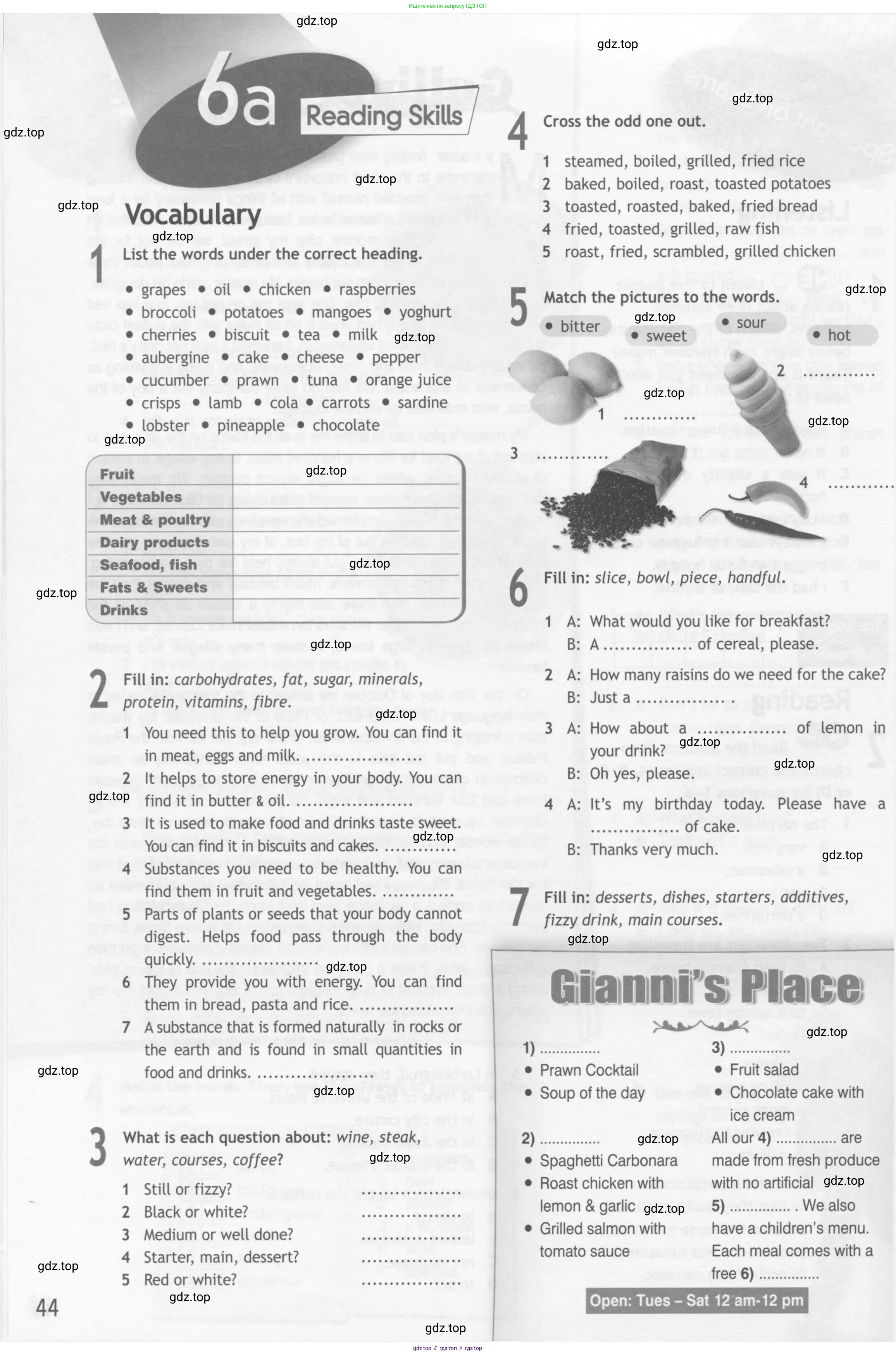 Английский язык (english), 10 класс Рабочая тетрадь (workbook), авторы: Афанасьева Ольга Васильевна (Afanasyeva Olga), Дули Дженни (Dooley Jenny), Михеева Ирина Владимировна (Mikheeva Irina), Оби Боб (Obee Bob), Эванс Вирджиния (Evans Virginia), издательство Просвещение, Москва, 2019, красного цвета, страница 44