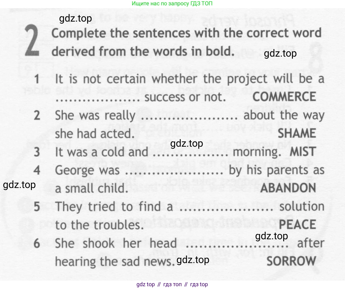 ГДЗ Английский язык (english), 10 класс Рабочая тетрадь (workbook), авторы: Афанасьева Ольга Васильевна (Afanasyeva Olga), Дули Дженни (Dooley Jenny), Михеева Ирина Владимировна (Mikheeva Irina), Оби Боб (Obee Bob), Эванс Вирджиния (Evans Virginia), издательство Просвещение, Москва, 2019, красного цвета, страница 24, номер 2, Условие