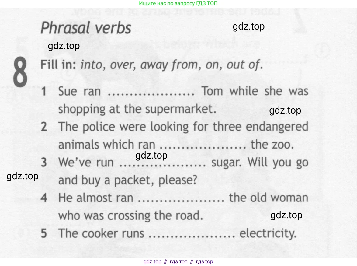 ГДЗ Английский язык (english), 10 класс Рабочая тетрадь (workbook), авторы: Афанасьева Ольга Васильевна (Afanasyeva Olga), Дули Дженни (Dooley Jenny), Михеева Ирина Владимировна (Mikheeva Irina), Оби Боб (Obee Bob), Эванс Вирджиния (Evans Virginia), издательство Просвещение, Москва, 2019, красного цвета, страница 31, номер 8, Условие