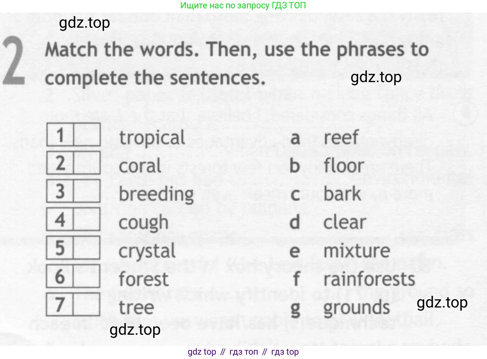 ГДЗ Английский язык (english), 10 класс Рабочая тетрадь (workbook), авторы: Афанасьева Ольга Васильевна (Afanasyeva Olga), Дули Дженни (Dooley Jenny), Михеева Ирина Владимировна (Mikheeva Irina), Оби Боб (Obee Bob), Эванс Вирджиния (Evans Virginia), издательство Просвещение, Москва, 2019, красного цвета, страница 34, номер 2, Условие