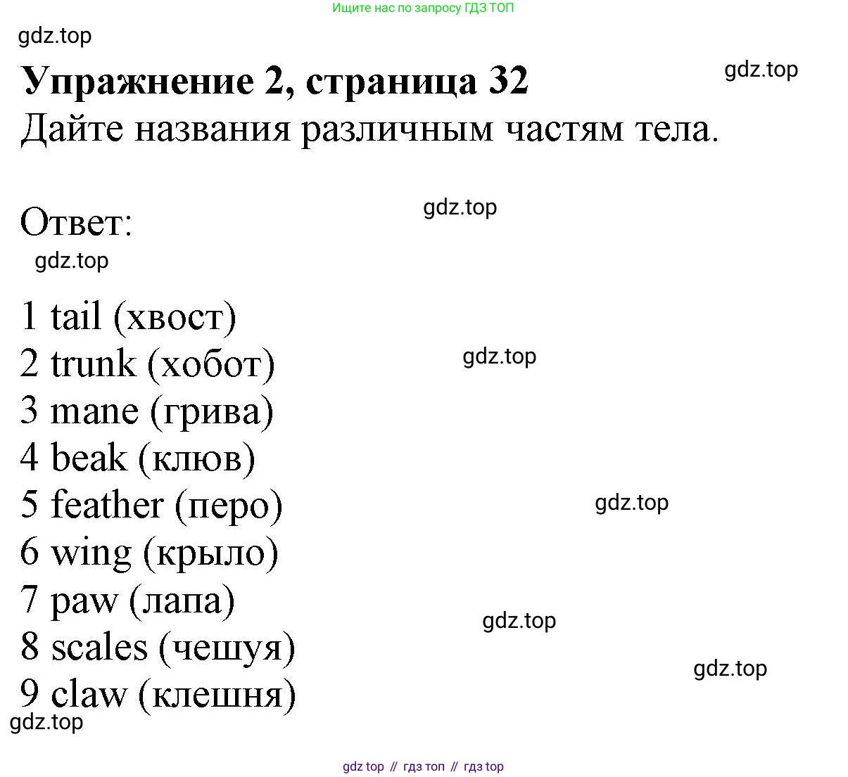 ГДЗ Английский язык (english), 10 класс Рабочая тетрадь (workbook), авторы: Афанасьева Ольга Васильевна (Afanasyeva Olga), Дули Дженни (Dooley Jenny), Михеева Ирина Владимировна (Mikheeva Irina), Оби Боб (Obee Bob), Эванс Вирджиния (Evans Virginia), издательство Просвещение, Москва, 2019, красного цвета, страница 32, номер 2, Решение 1