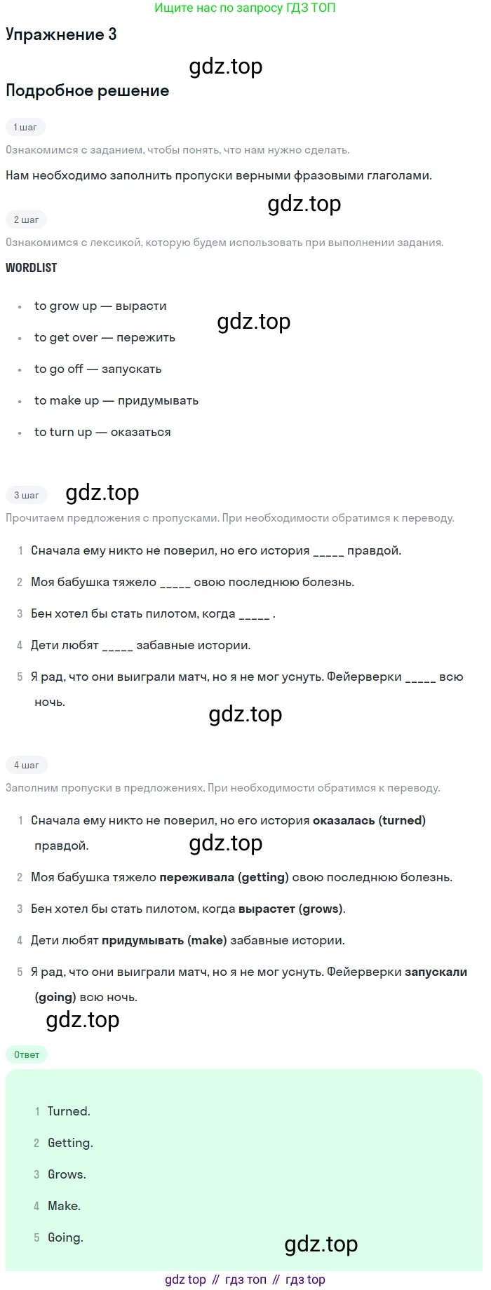 Английский язык (english), 10 класс Рабочая тетрадь (workbook), авторы: Афанасьева Ольга Васильевна (Afanasyeva Olga), Дули Дженни (Dooley Jenny), Михеева Ирина Владимировна (Mikheeva Irina), Оби Боб (Obee Bob), Эванс Вирджиния (Evans Virginia), издательство Просвещение, Москва, 2019, красного цвета, страница 16, номер 3, Решение 3