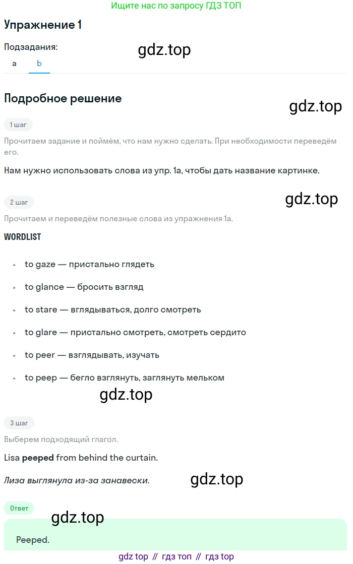 ГДЗ Английский язык (english), 10 класс Рабочая тетрадь (workbook), авторы: Афанасьева Ольга Васильевна (Afanasyeva Olga), Дули Дженни (Dooley Jenny), Михеева Ирина Владимировна (Mikheeva Irina), Оби Боб (Obee Bob), Эванс Вирджиния (Evans Virginia), издательство Просвещение, Москва, 2019, красного цвета, страница 48, номер 1, Решение 3 (продолжение 2)