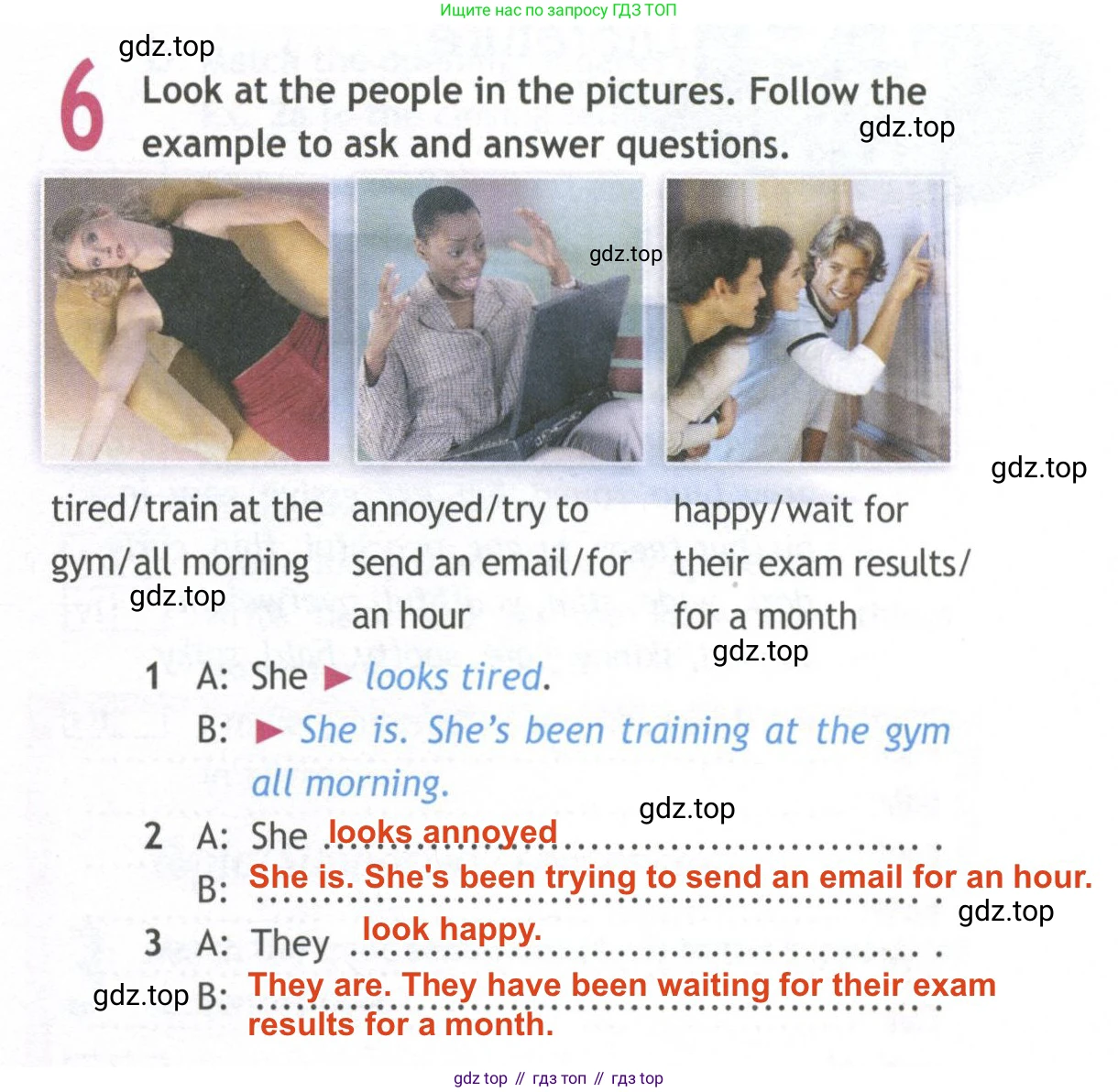 ГДЗ Английский язык (english), 10 класс Рабочая тетрадь (workbook), авторы: Афанасьева Ольга Васильевна (Afanasyeva Olga), Дули Дженни (Dooley Jenny), Михеева Ирина Владимировна (Mikheeva Irina), Оби Боб (Obee Bob), Эванс Вирджиния (Evans Virginia), издательство Просвещение, Москва, 2019, красного цвета, страница 7, номер 6, Решение 2