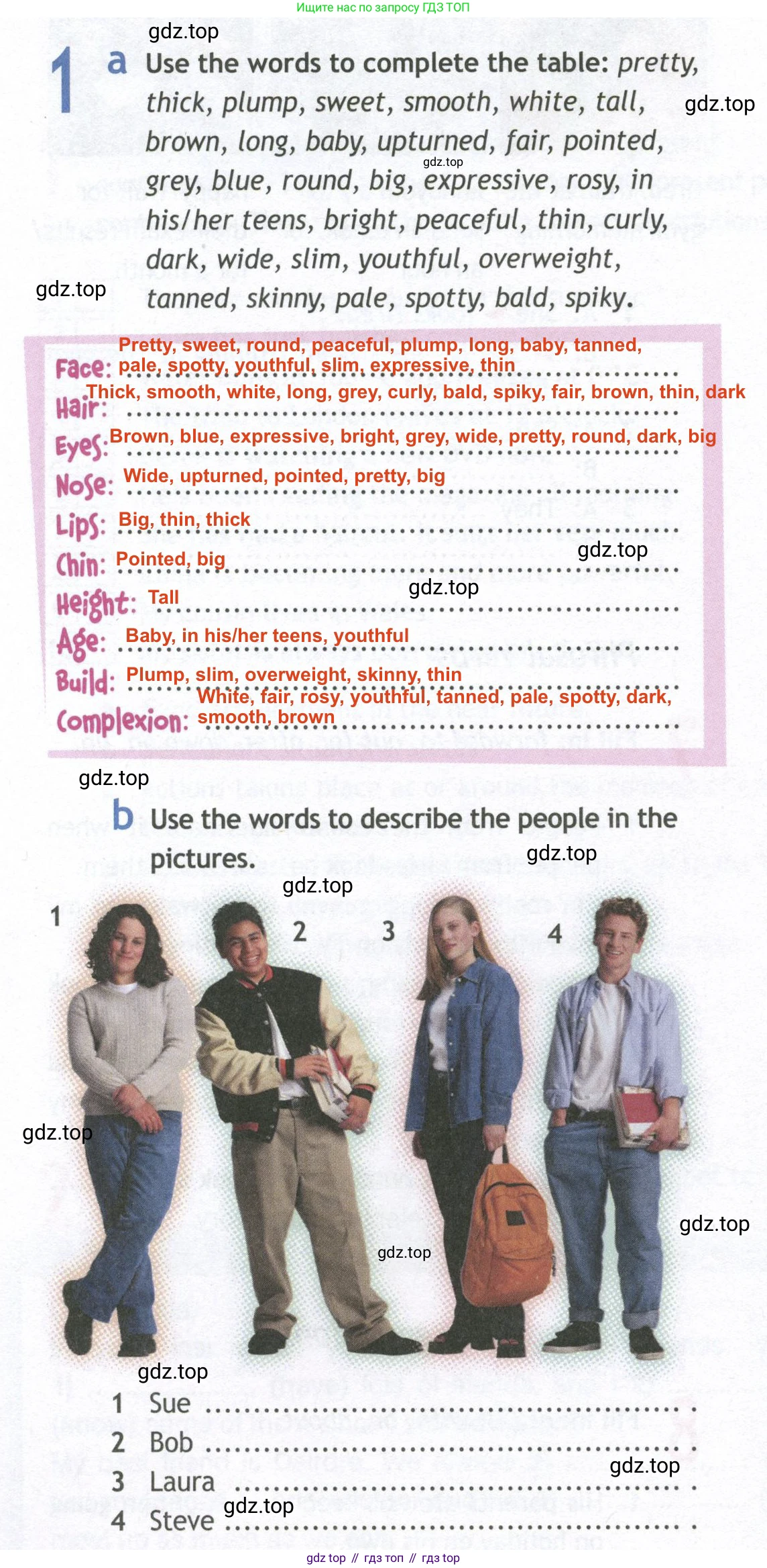 ГДЗ Английский язык (english), 10 класс Рабочая тетрадь (workbook), авторы: Афанасьева Ольга Васильевна (Afanasyeva Olga), Дули Дженни (Dooley Jenny), Михеева Ирина Владимировна (Mikheeva Irina), Оби Боб (Obee Bob), Эванс Вирджиния (Evans Virginia), издательство Просвещение, Москва, 2019, красного цвета, страница 8, номер 1, Решение 2