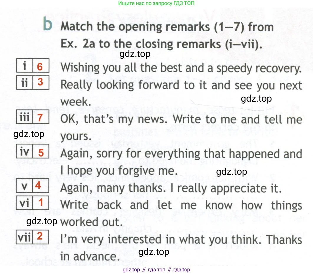 ГДЗ Английский язык (english), 10 класс Рабочая тетрадь (workbook), авторы: Афанасьева Ольга Васильевна (Afanasyeva Olga), Дули Дженни (Dooley Jenny), Михеева Ирина Владимировна (Mikheeva Irina), Оби Боб (Obee Bob), Эванс Вирджиния (Evans Virginia), издательство Просвещение, Москва, 2019, красного цвета, страница 9, номер 2, Решение 2 (продолжение 2)