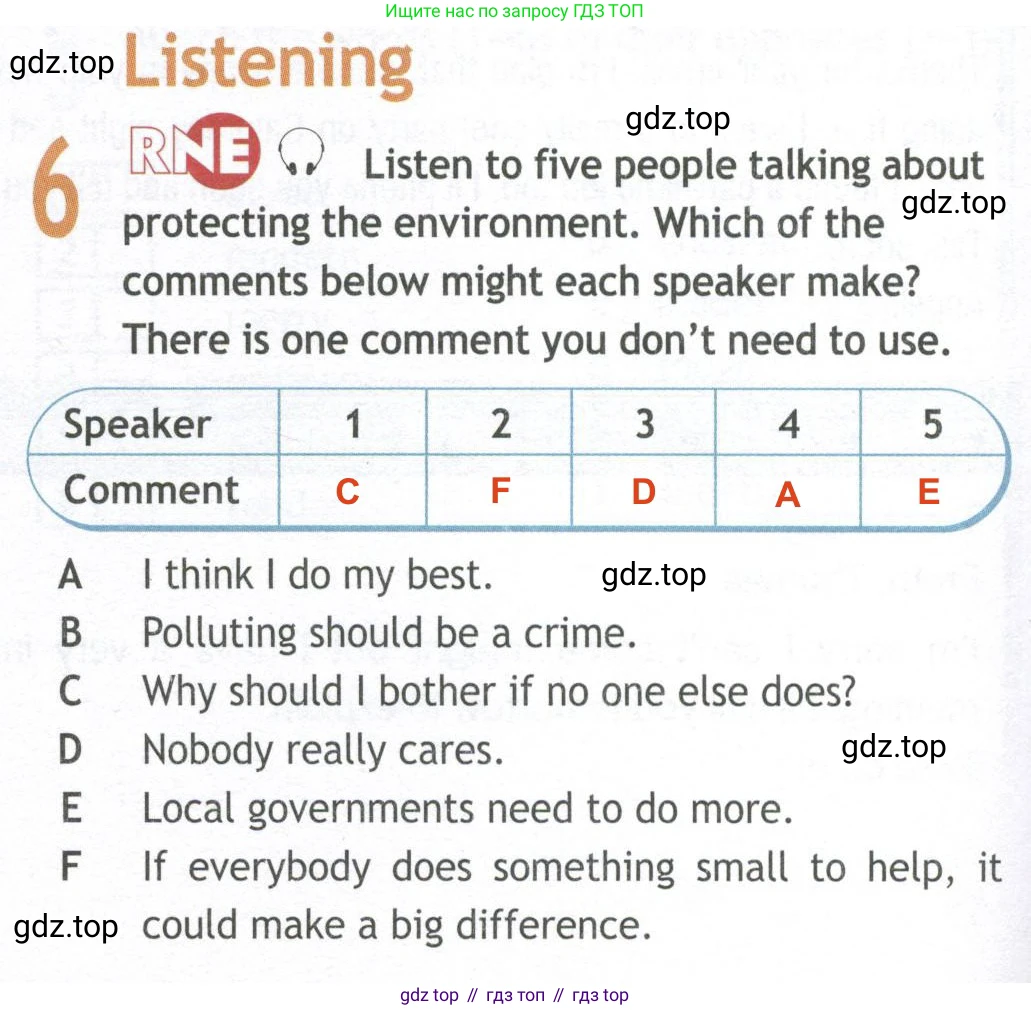 ГДЗ Английский язык (english), 10 класс Рабочая тетрадь (workbook), авторы: Афанасьева Ольга Васильевна (Afanasyeva Olga), Дули Дженни (Dooley Jenny), Михеева Ирина Владимировна (Mikheeva Irina), Оби Боб (Obee Bob), Эванс Вирджиния (Evans Virginia), издательство Просвещение, Москва, 2019, красного цвета, страница 18, номер 6, Решение 2