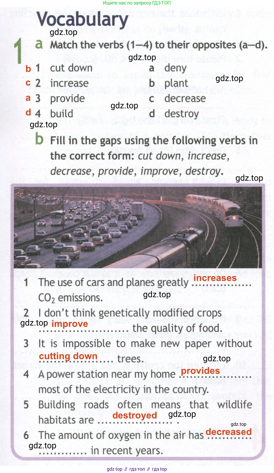 ГДЗ Английский язык (english), 10 класс Рабочая тетрадь (workbook), авторы: Афанасьева Ольга Васильевна (Afanasyeva Olga), Дули Дженни (Dooley Jenny), Михеева Ирина Владимировна (Mikheeva Irina), Оби Боб (Obee Bob), Эванс Вирджиния (Evans Virginia), издательство Просвещение, Москва, 2019, красного цвета, страница 29, номер 1, Решение 2